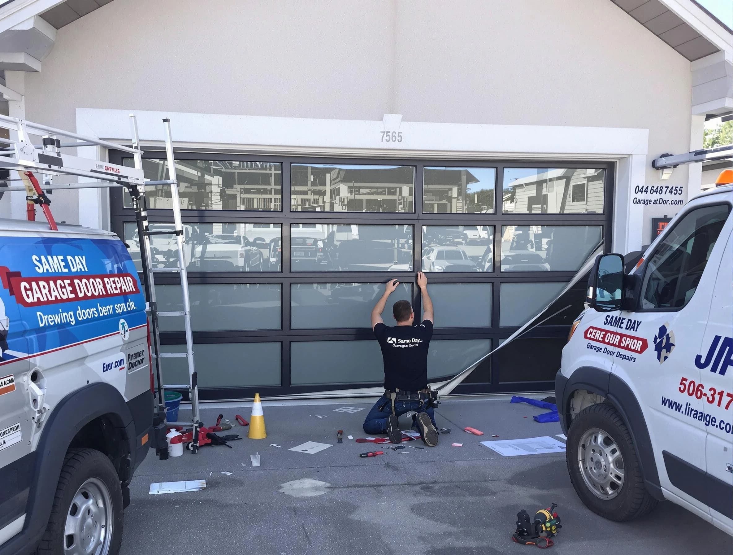 Edina Garage Door Repair providing same-day garage door repair in Edina