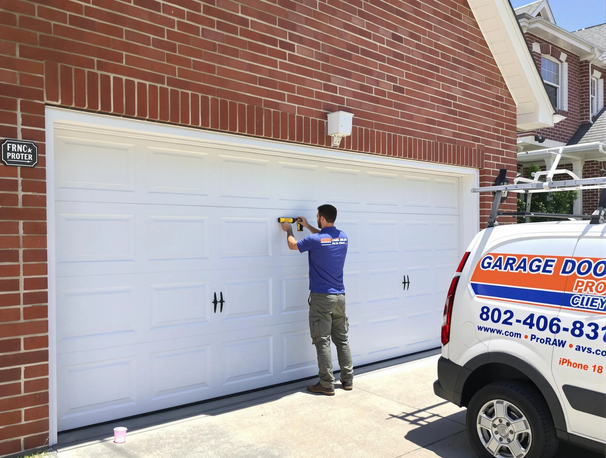 Local garage door repair service by Edina Garage Door Repair in Edina